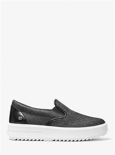 michael michael kors kane slip on sneakers|Michael Kors emmett sneakers.